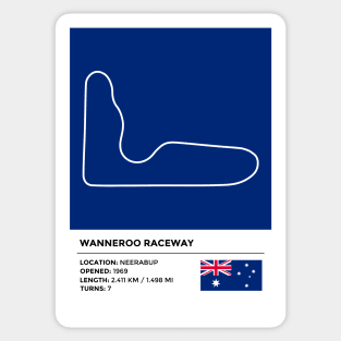 Wanneroo Raceway [info] Sticker